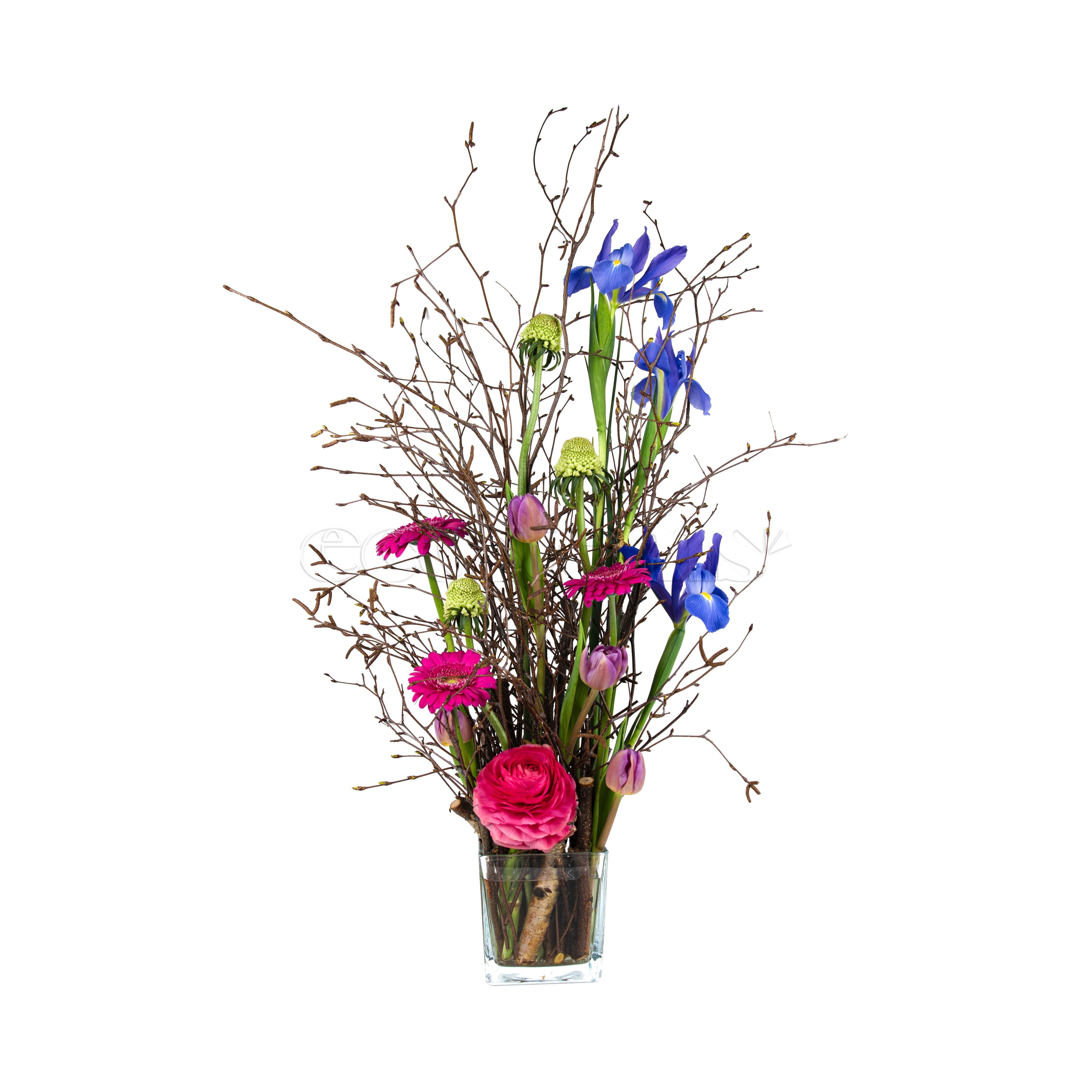 Fresh Flowersing Forest Floral Art Arrangement Toronto