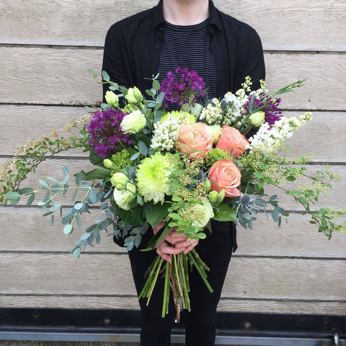 DIY Hand-tied Organic Fresh Flowers Bouquet Workshop Toronto Toronto