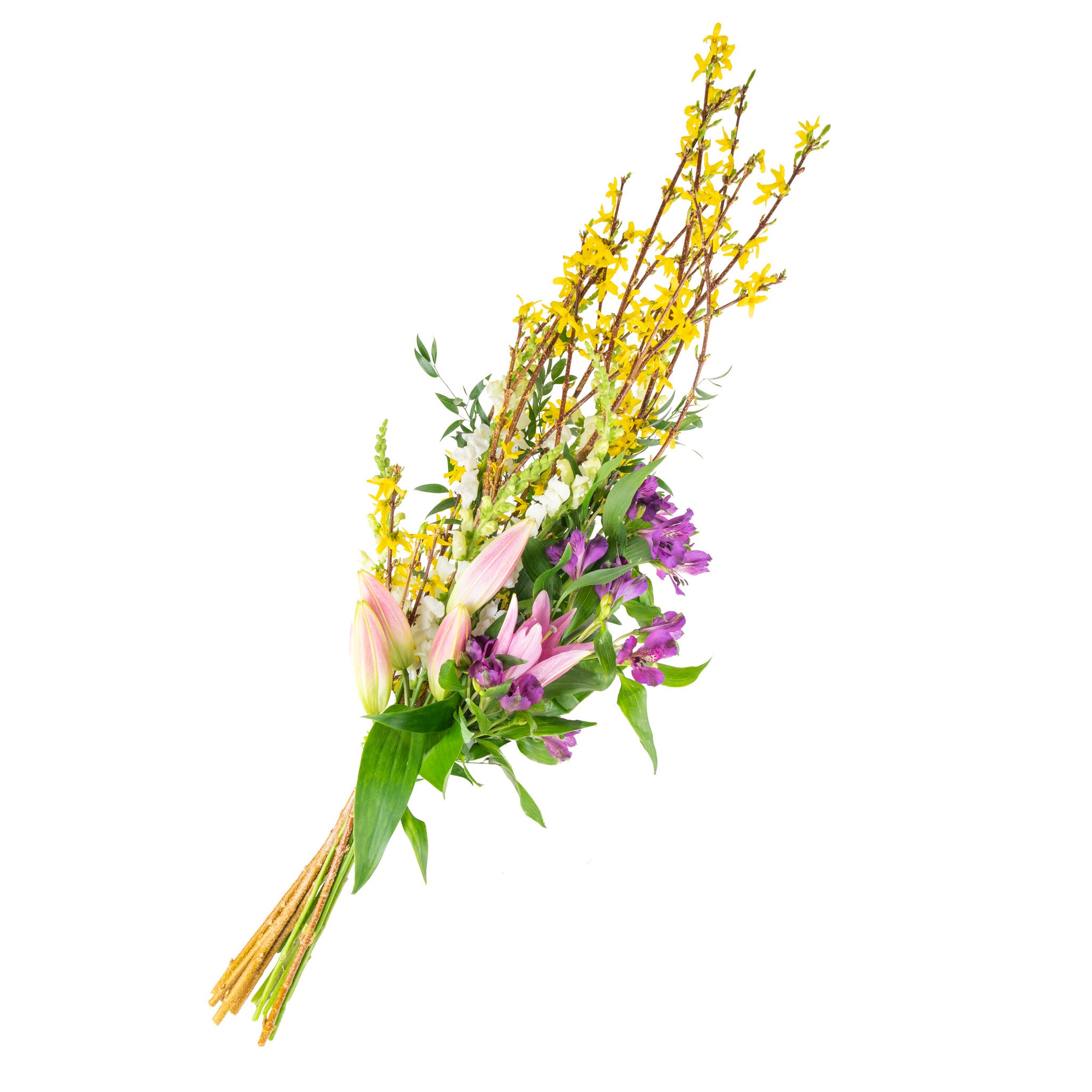 Tall Linear Mixed Fresh Flowers - Bouquets & Vase Arrangements