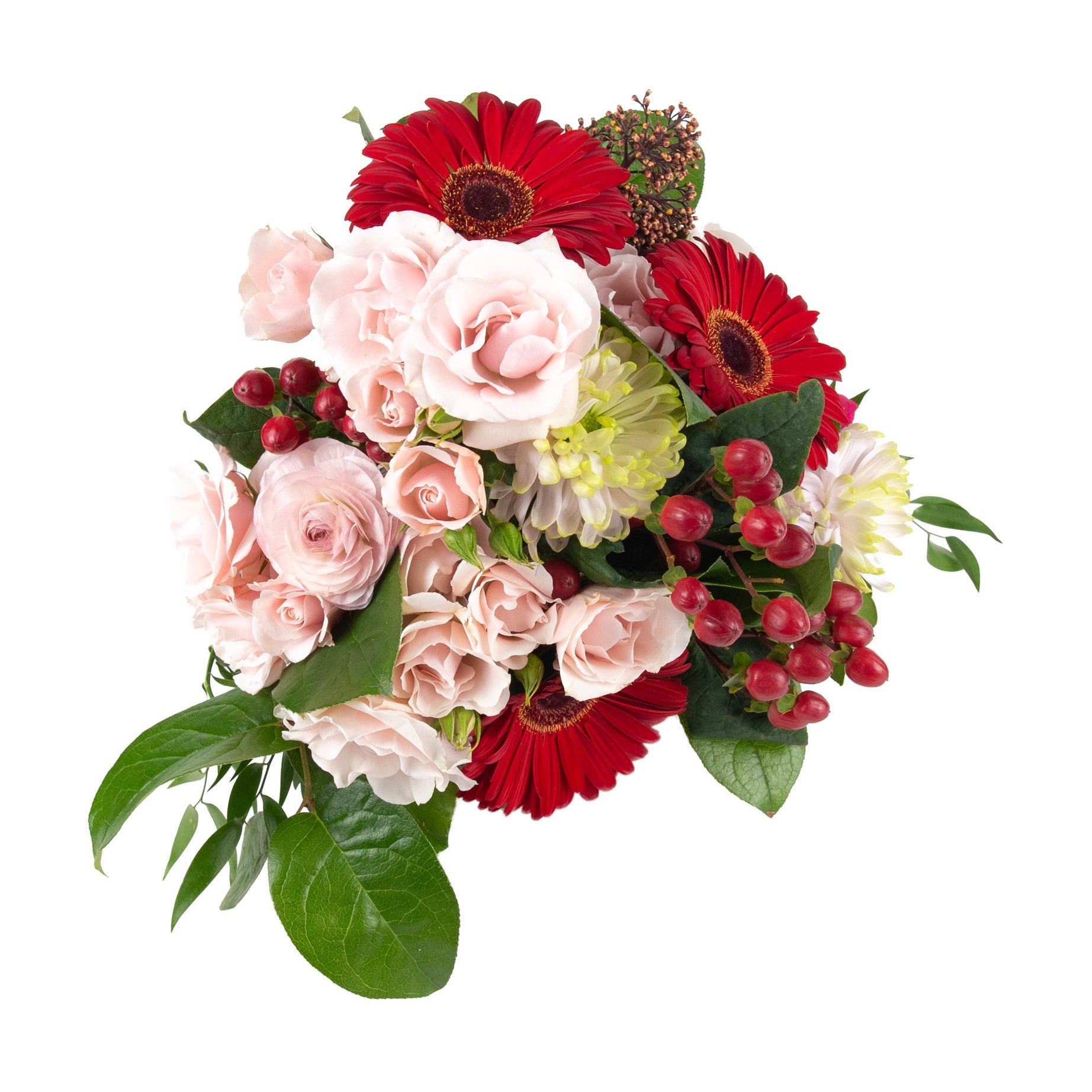 Red and Pink Seasonal Fresh Flowers - Bouquets & Vase Arrangements