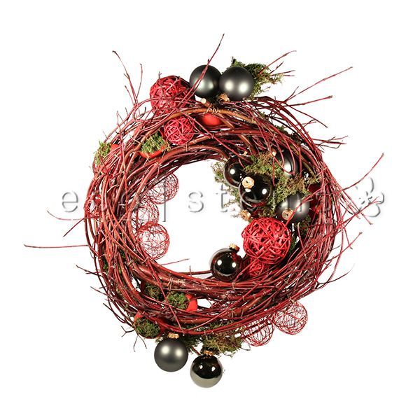 Red Twig Dogwood Wreath Floral Art Toronto