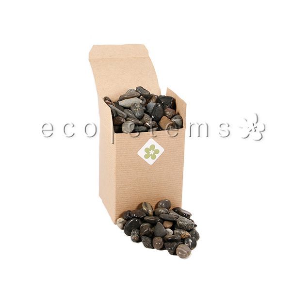 Quartz Pebbles - Black Toronto