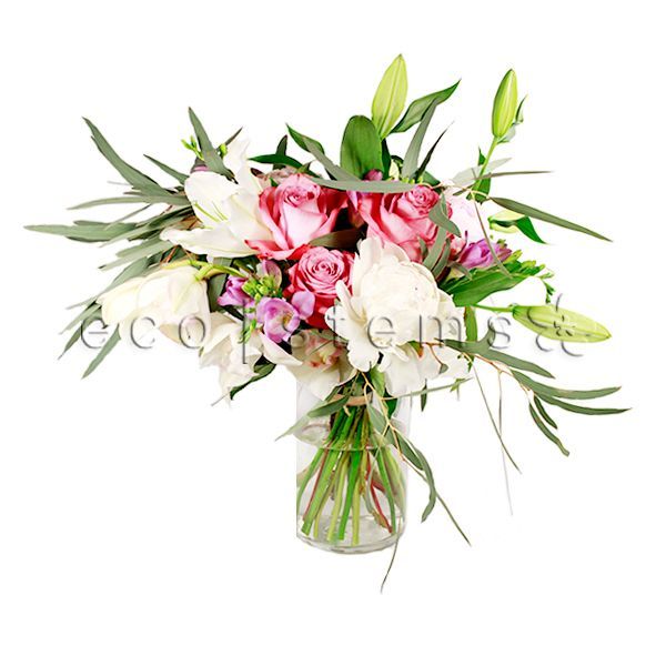 Fragrant Seasonal Vase Fresh Flowers Arrangement Toronto