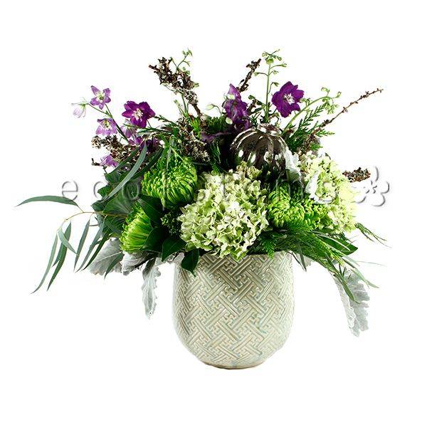 Aurora Borealis Fresh Flowers Centrepiece Toronto