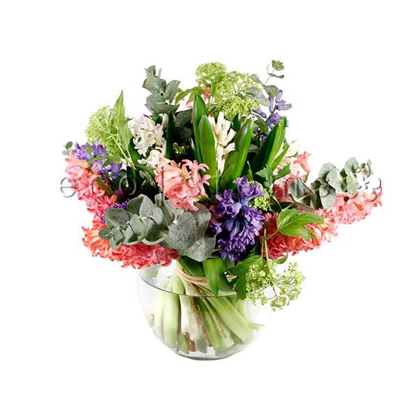 Hyacinth Fresh Flowers Arrangement Toronto