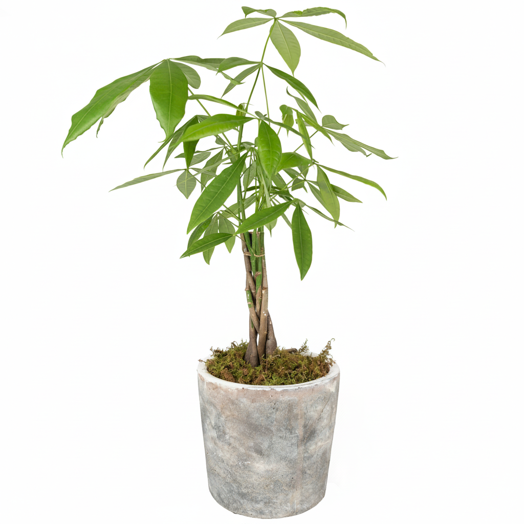 Money Tree Potted Indoor Plant
