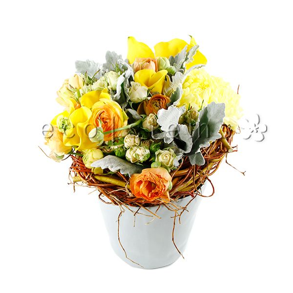 Nest Floral Art Arrangement Toronto