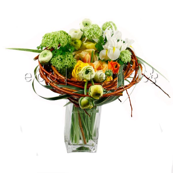 Nest Floral Art Arrangement Toronto