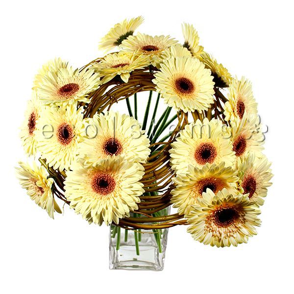Spinning Gerbera Floral Art Arrangement Toronto