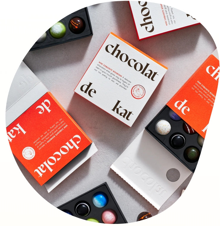 Gift Box 9 Handmade Chocolate Bon Bons Toronto Ontario Delivery