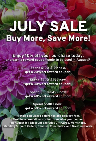 July Sale 10% OFF