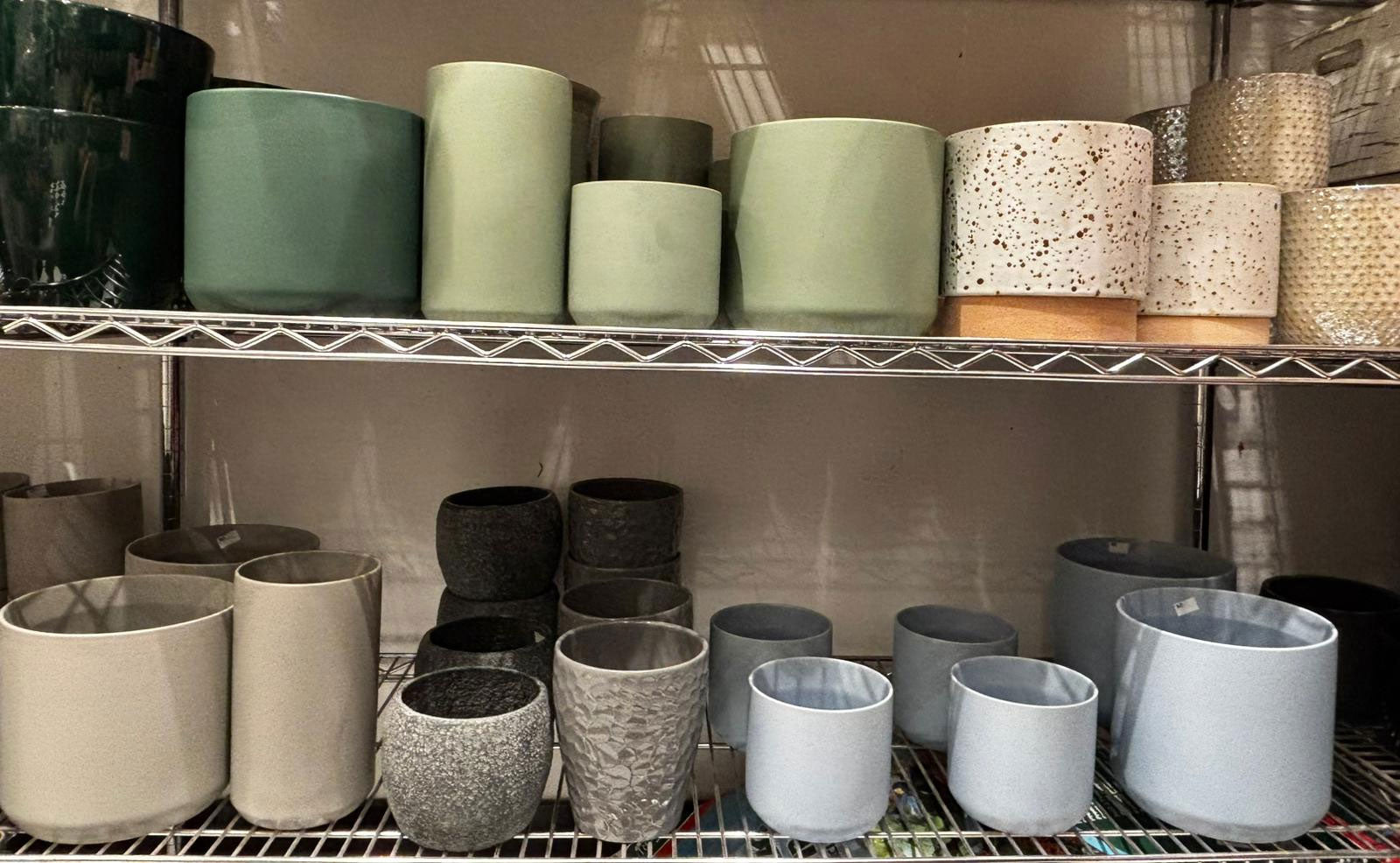 Pots de plantes décoratifs