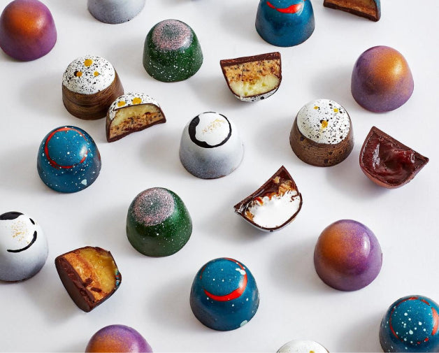 Gift Box 9 Handmade Chocolate Bon Bons Toronto Ontario Delivery