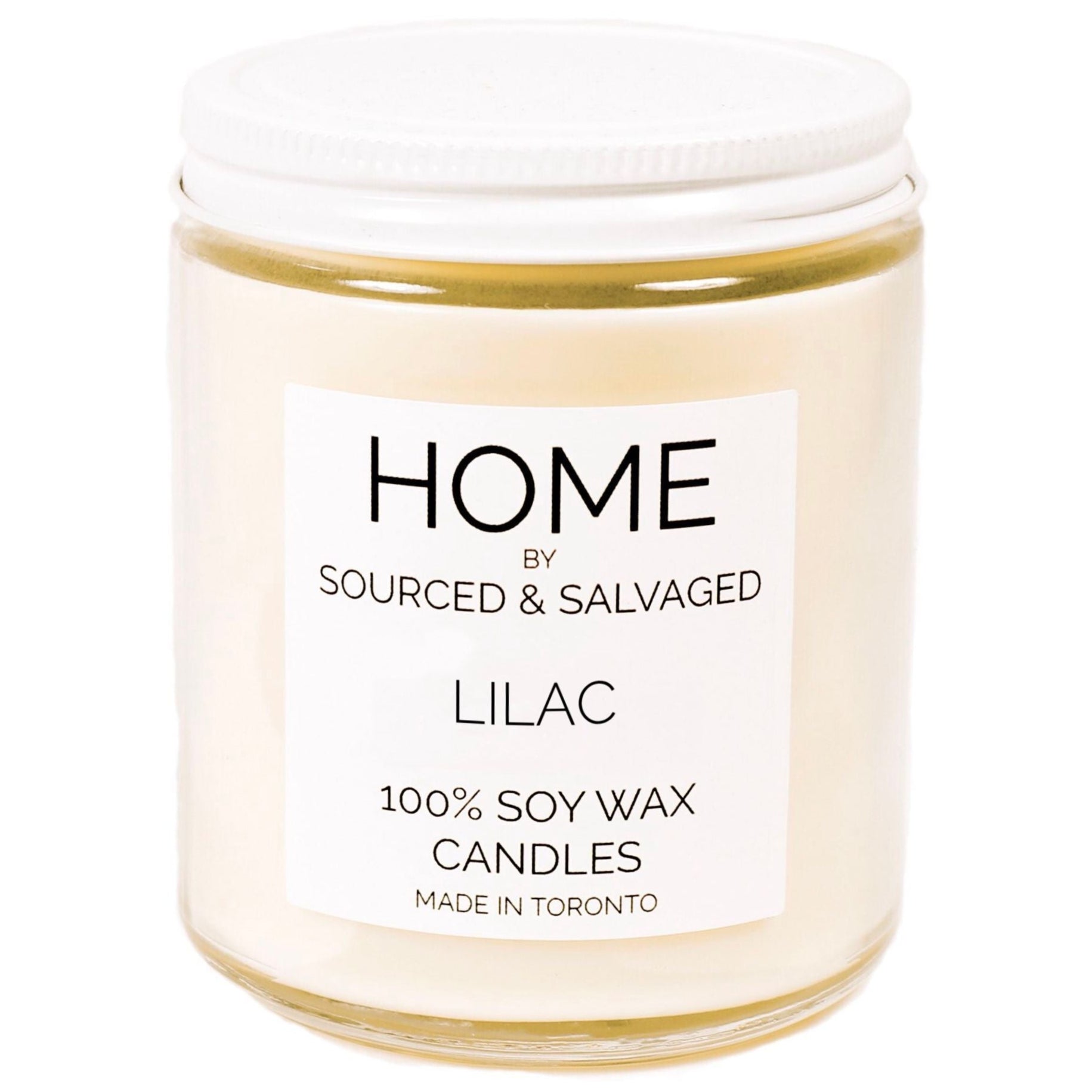 Lilac Soy Wax Candle 8oz Toronto Ontario Delivery