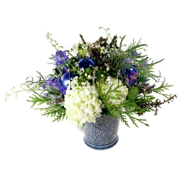 Starry Night Fresh Flowers Centrepiece Toronto Ontario Delivery