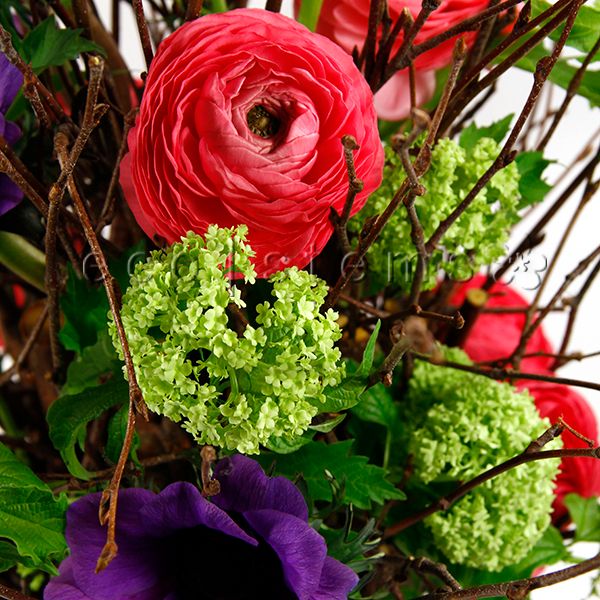 Fresh Flowersing Forest Floral Art Arrangement Toronto Ontario Delivery