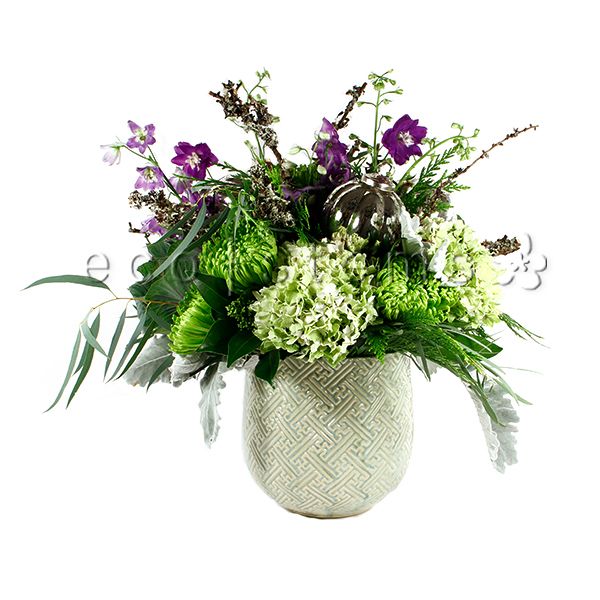 Aurora Borealis Fresh Flowers Centrepiece Toronto Ontario Delivery