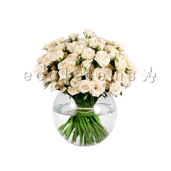 Mini-Roses Fresh Flowers Arrangement Toronto Ontario Delivery