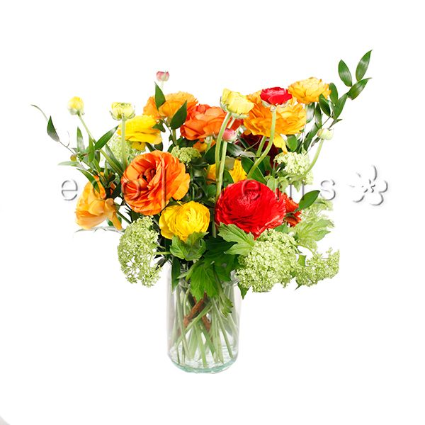 Ranunculus Fresh Flowers Arrangement Toronto Ontario Delivery