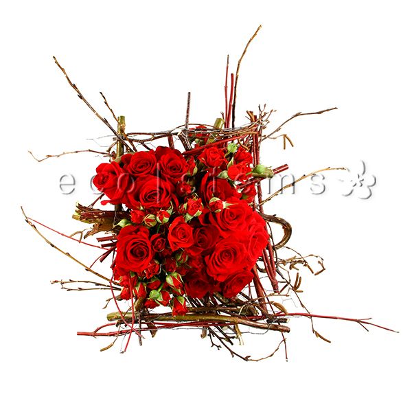 Rose Floral Art Arrangement Toronto Ontario Delivery