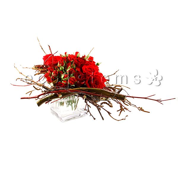 Rose Floral Art Arrangement Toronto Ontario Delivery