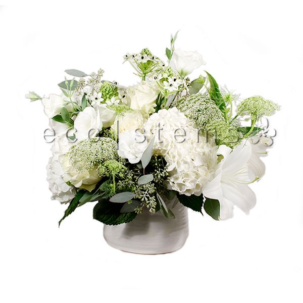 Sympathy Funeral Organic Fresh Flowers Arrangement Toronto Ontario Delivery